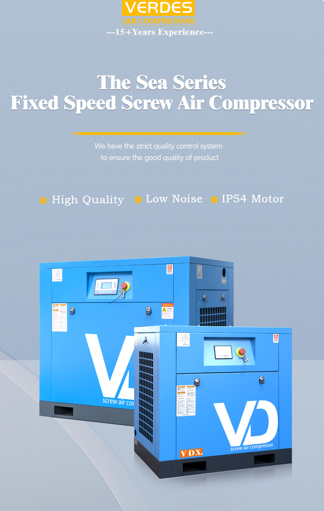 Fixed Speed Screw air compressor(图1)