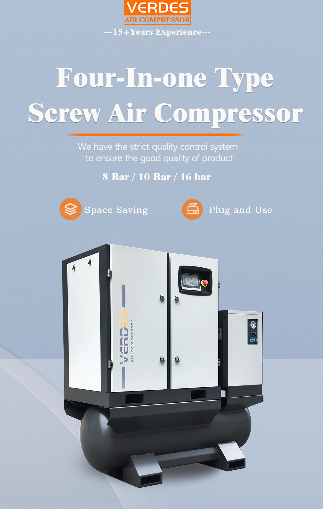 All in One Screw Air Compressor(图1)