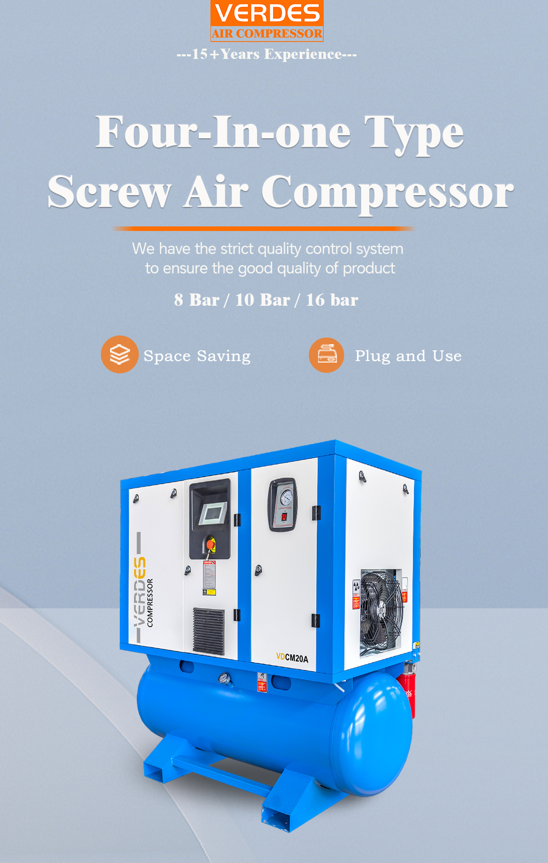 All in One Screw Air Compressor(图1)