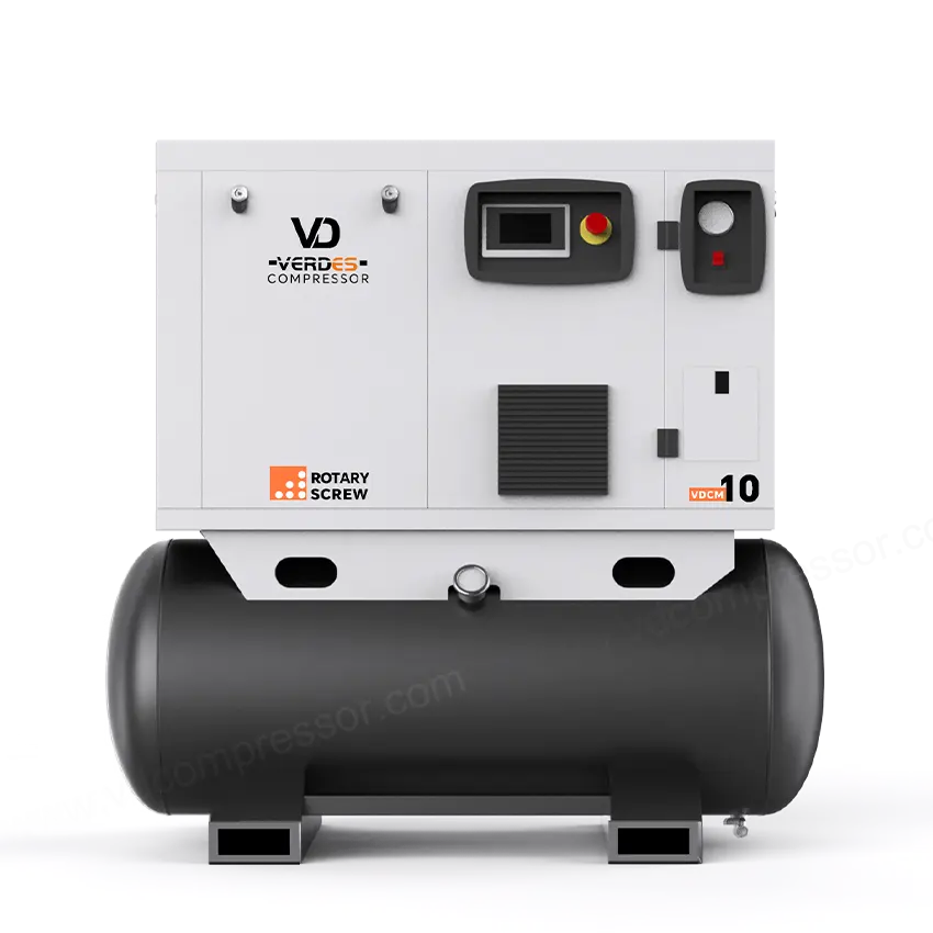 VD 4in1 screw air compressor with dryer and tank