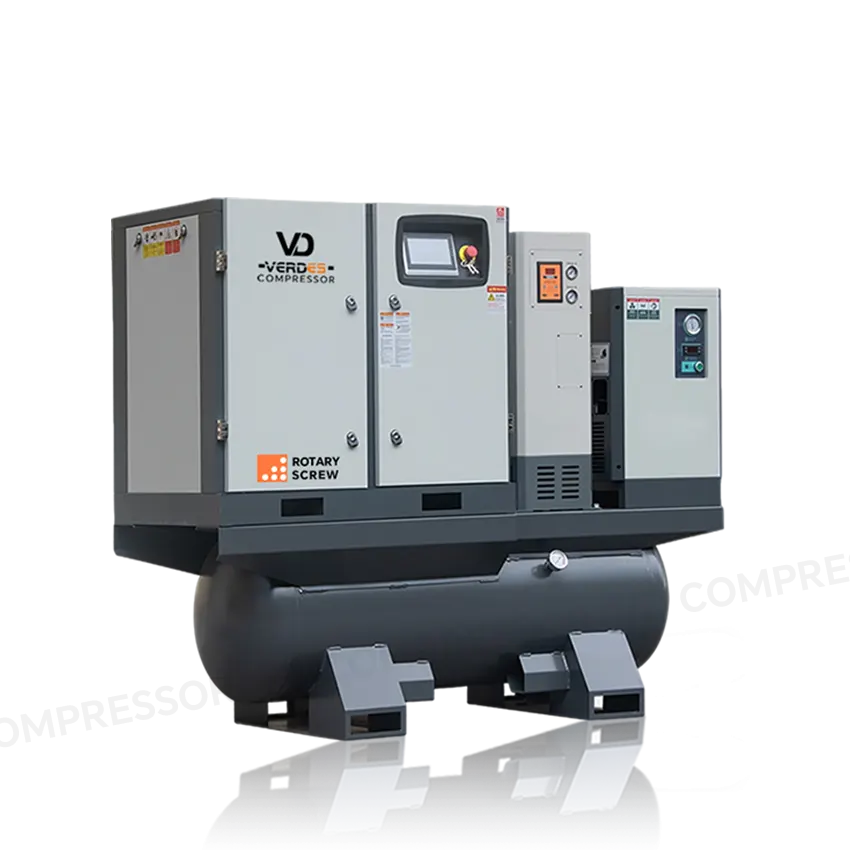 5 in 1 Screw Air Compressor for Laser Cutting