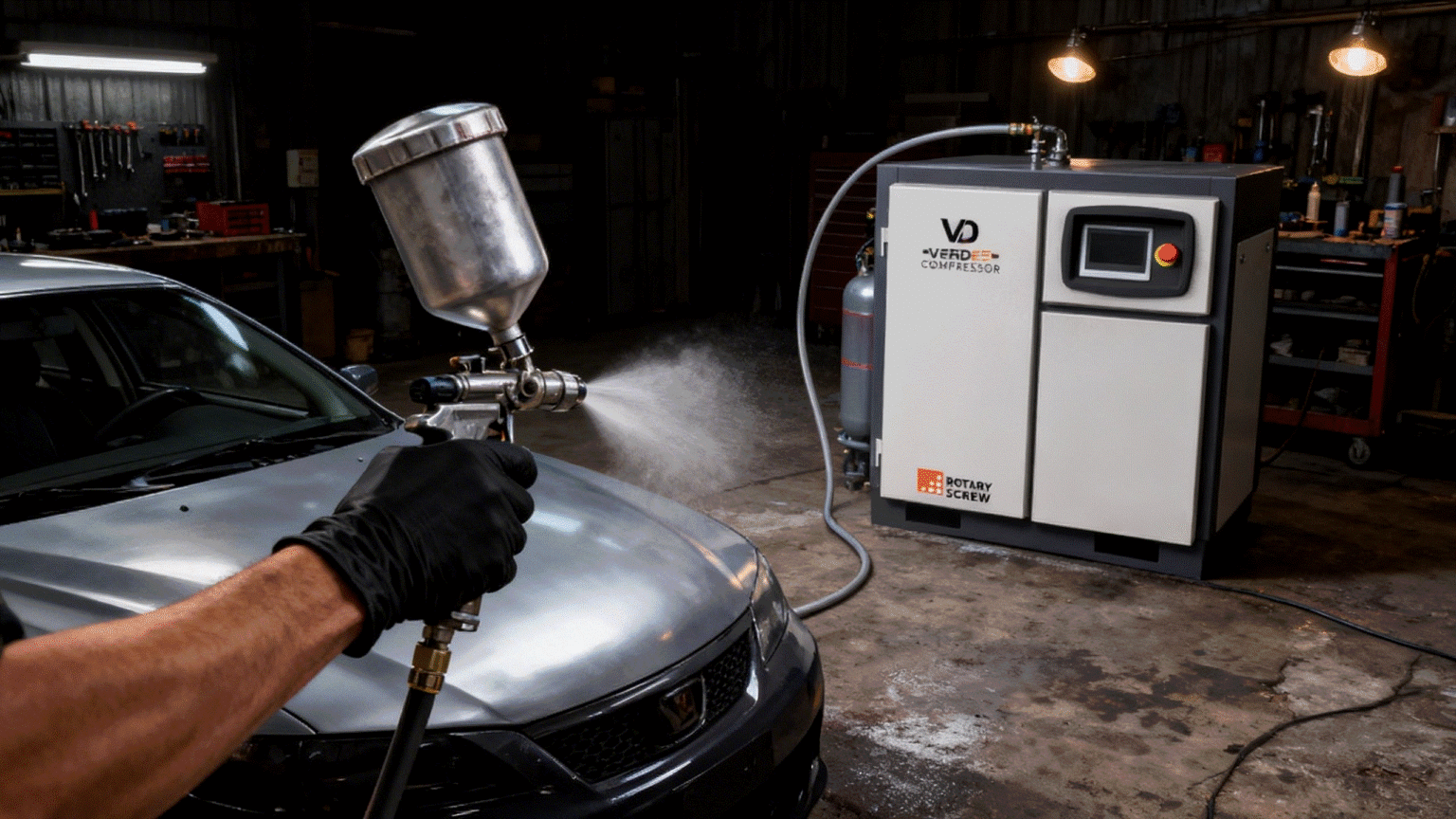How to Choose Compressor Air System for Spray Painting Machines ...