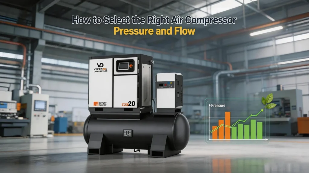 How to Select the Right Air Compressor Pressure and Flow